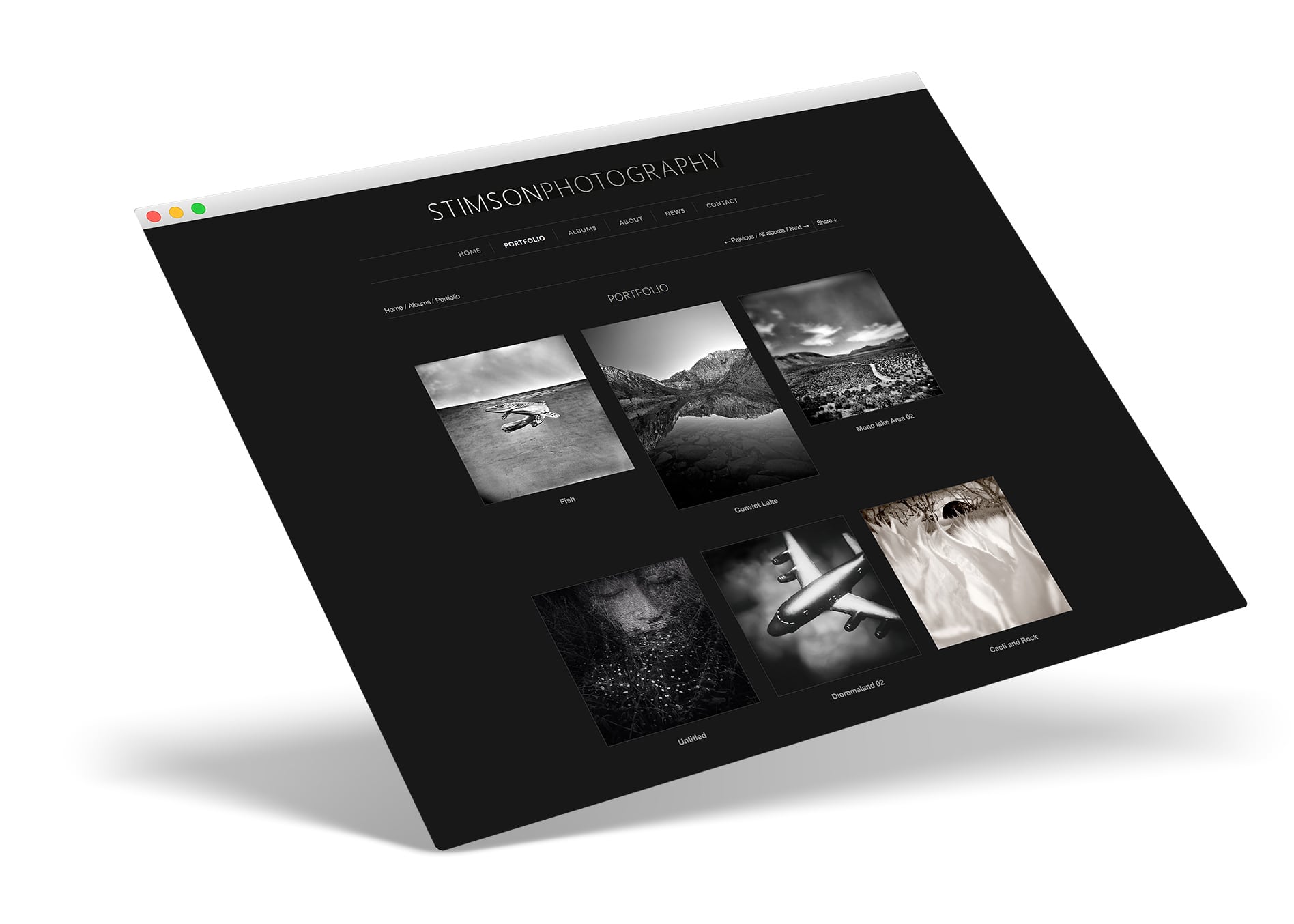 Stimson Photography Website